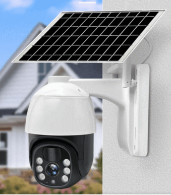 cctv camera with solar camera