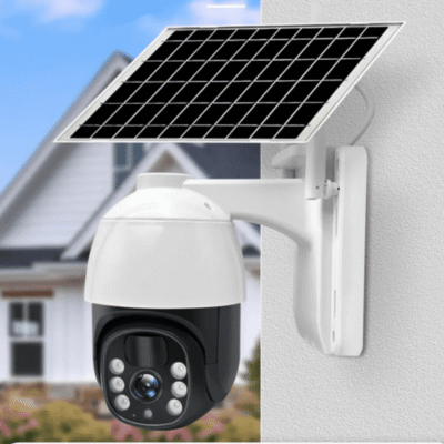 cctv camera with solar camera