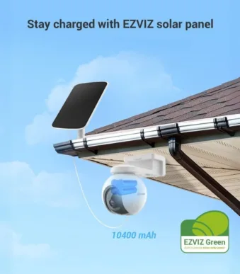 EZVIZ EB8 Stays Charged With Solar Power
