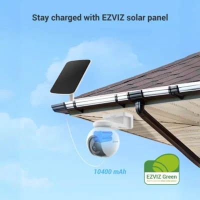 EZVIZ EB8 Stays Charged With Solar Power