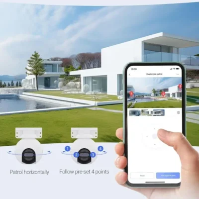 EZVIZ H80X 360° panoramic coverage