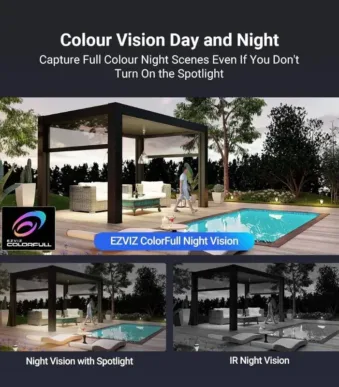 EZVIZ H8x 2K⁺ Night Vision