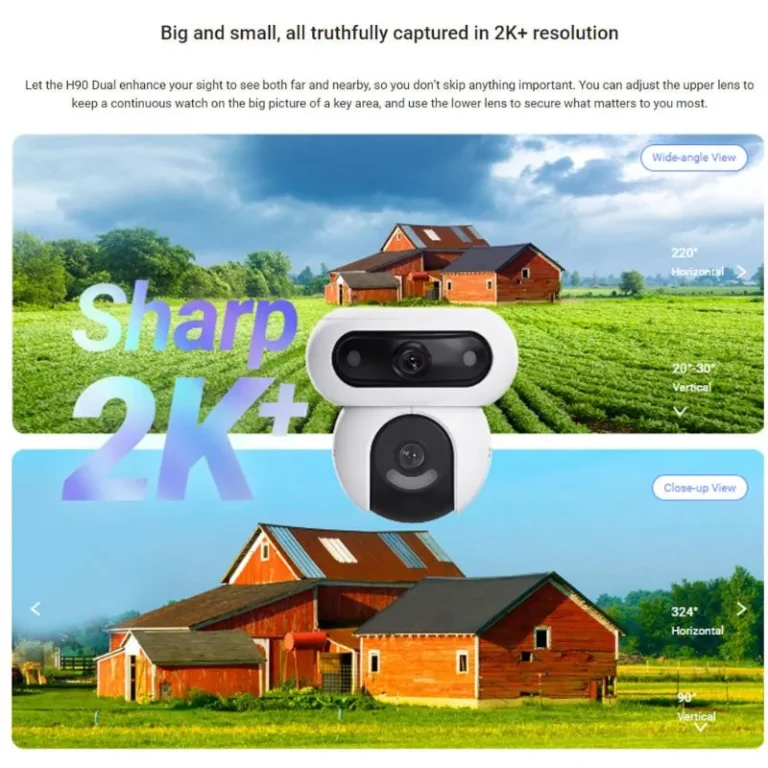 EZVIZ H90 Dual 2K⁺ LENSES