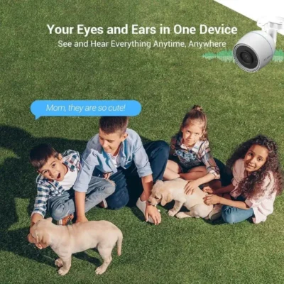 The EZVIZ H3c 4MP 2K+ Audio Monitoring