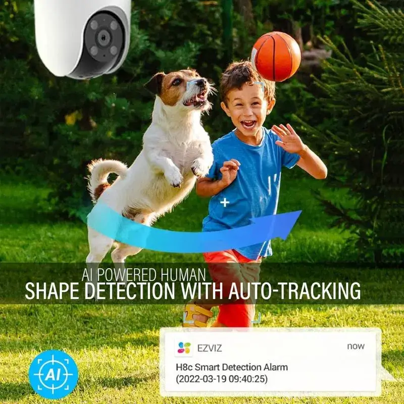 EZVIZ H8c 2K⁺ AI Human Detection