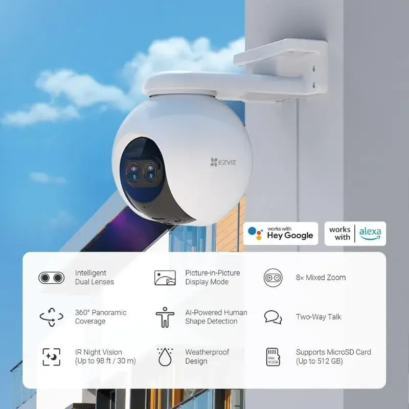 EZVIZ C8PF Camera Features