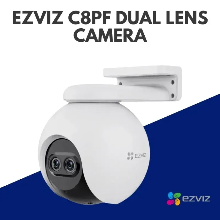 EZVIZ C8PF Dual-Lens Pan & Tilt Wi-Fi Camera