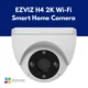 EZVIZ H4 2K Wi-Fi Smart Home Camera