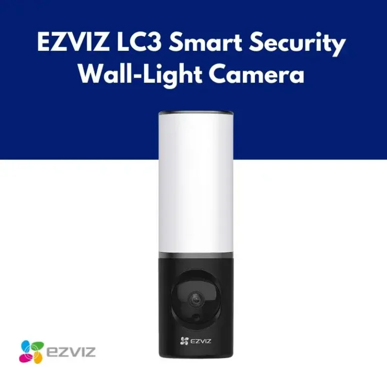 EZVIZ LC3 Smart Security Wall-Light Camera