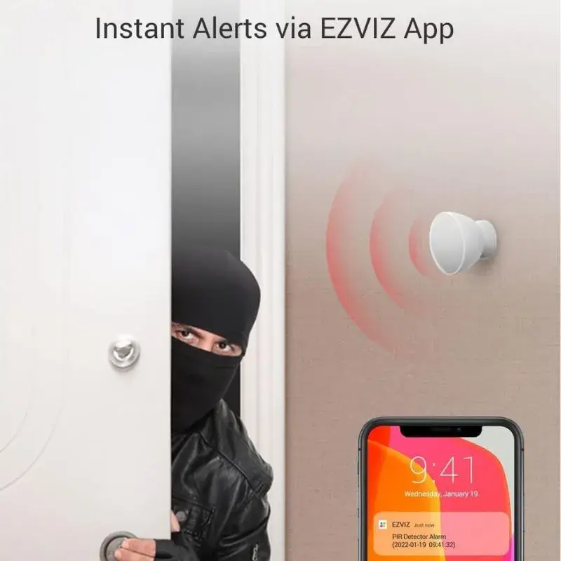 EZVIZ T1C Instant Alerts