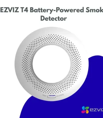 EZVIZ T4 Battery-Powered Smoke Detector