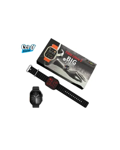 T900 Ultra 2 Series 9 Smart Watch – 2.01" Display, Bluetooth 5.0, Wireless Charging – Black - Image 2