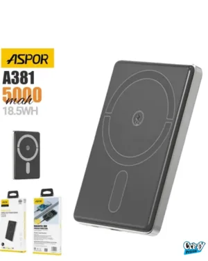 ASPOR- A381- WIRELESS -MAGNETIC- PORTABLE MINI