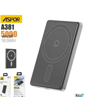 ASPOR- A381- WIRELESS -MAGNETIC- PORTABLE MINI