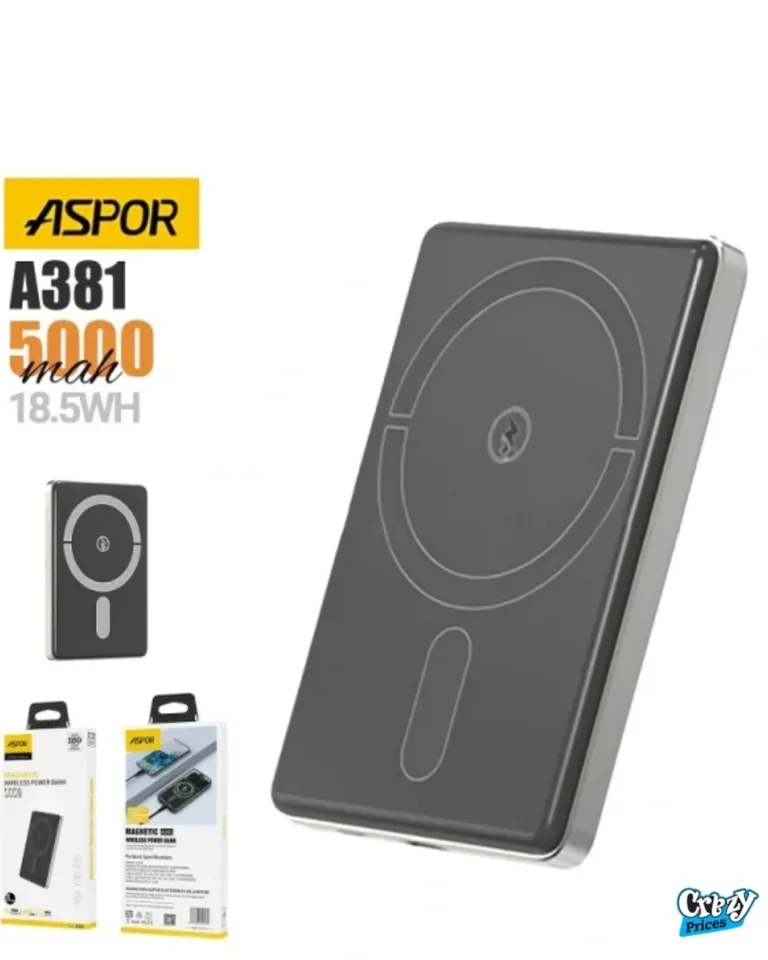 ASPOR- A381- WIRELESS -MAGNETIC- PORTABLE MINI