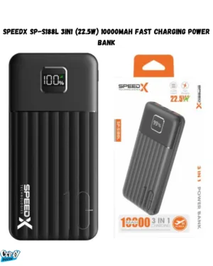 SPEEDX -S188-- FAST CHARGING- POWER- BANK