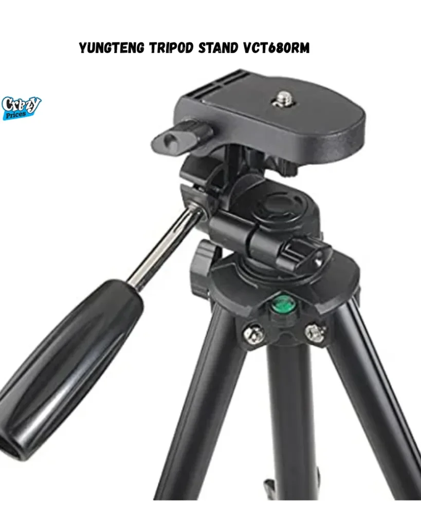 YUNGTENG Tripod Stand VCT680RM DSLR Camera Tripod with 3 Way Pan Head 1 YUNG-TENG-TRIPOD-STAND