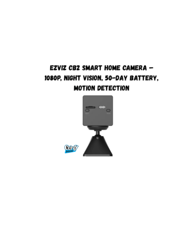 EZVIZ CB2 Smart Home Camera – 1080p, Night Vision, 50-Day Battery, Motion Detection - Image 1
