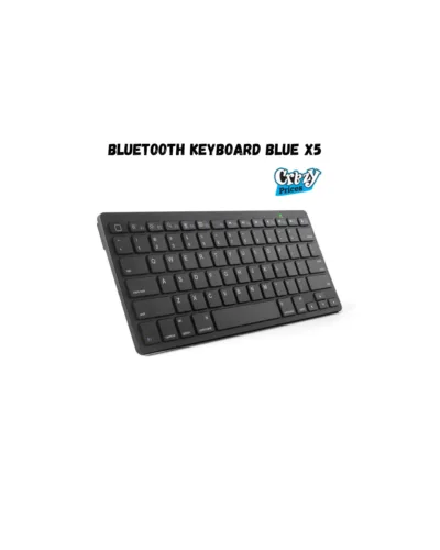 Bluetooth Keyboard Blue X5 – Wireless Portable Keyboard for iOS, Android, Mac  Windows - Image 1