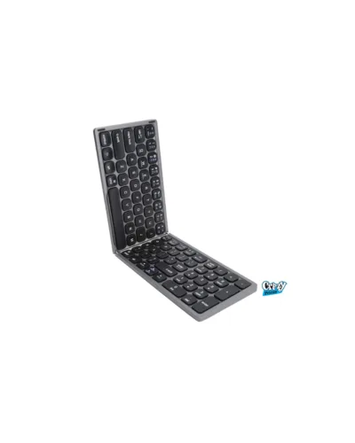 B023 11 Inch Foldable Rechargeable Bluetooth Keyboard Black – Portable Wireless Keyboard for iOS, Android Windows - Image 3