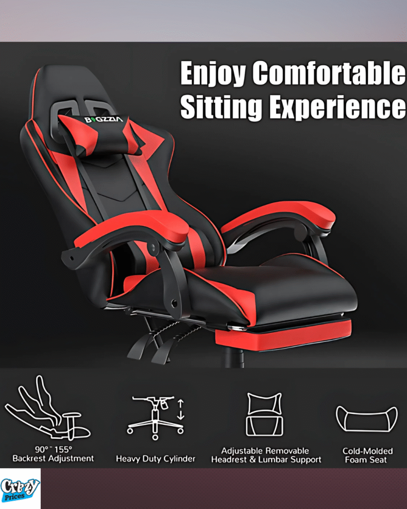 gamig-chair-red-colour