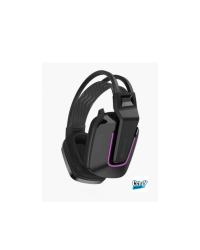 GH712 RGB Gaming Headset with Noise Reduction Microphone (White/Black) - Image 3