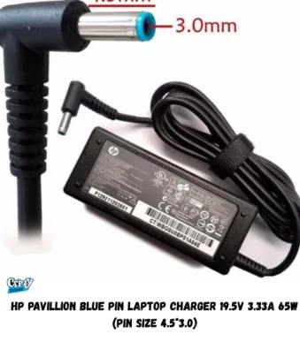 hp- pavilion- blue- pin charger