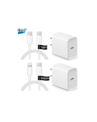 Fast Charging USB-C Charger for iPhone 14, 15  16 Pro Max | 20W/30W PD Adapter + Cable - Image 2