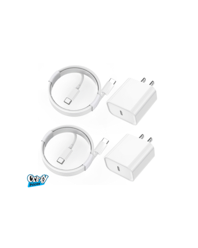 Fast Charging USB-C Charger for iPhone 14, 15  16 Pro Max | 20W/30W PD Adapter + Cable - Image 3