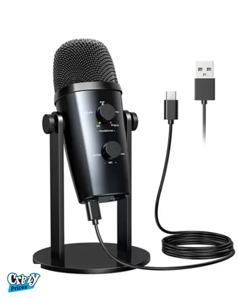 Jmary MC-PW10 Professional USB Microphone for  Mobile – Podcasting, Streaming  Noise Reduction - Image 4