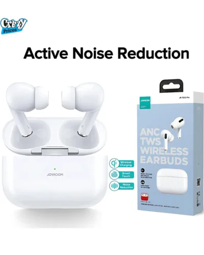 Joyroom JR-T03s Pro ANC Wireless Earbuds with Noise Cancellation  Pop-Up Window – Original White - Image 1