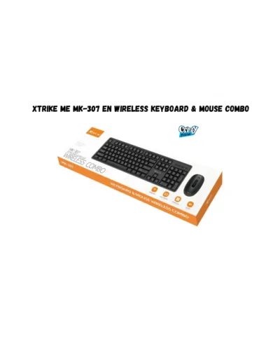 XTRIKE ME MK-307 EN Wireless Keyboard  Mouse Combo - Image 1
