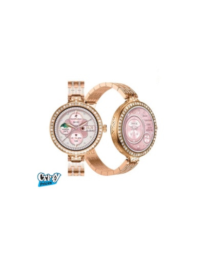 HW16 Mini Luxury Women Rose Gold Smart Watch – 1.35" Bluetooth Call, WearFit Pro App, Health , Fitness Tracker - Image 3