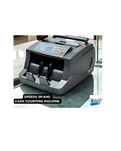 SPEEDX SP-640 Side Digital Display Cash Counting Machine with Fake Note Detection – High-Speed Money Counter in Pakistan - Image 1