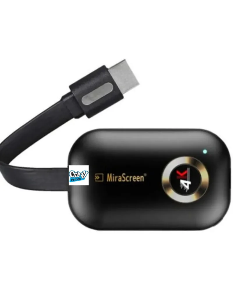 MiraScreen G9 Plus 2.4G/5G Wireless HDMI WiFi Dongle | 1080P/4K Screen Mirroring for Android iOS - Image 3