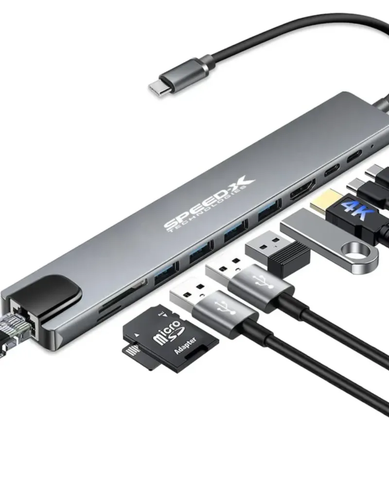 SPEED-X -10- in- 1 -Multi -Port -