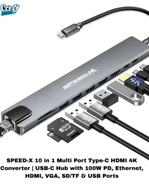 SPEED-X -10- in 1- Multi -Port-