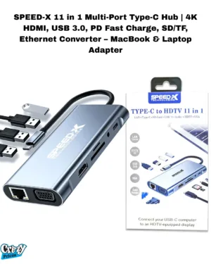 SPEED-X- 11- in- 1 Multi-Port- Type-C