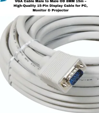 vga -cable- male- to male- OD -8MM- 15m