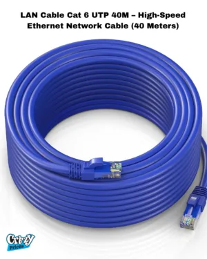 LAN- Cable- Cat -6 -UTP -40-M