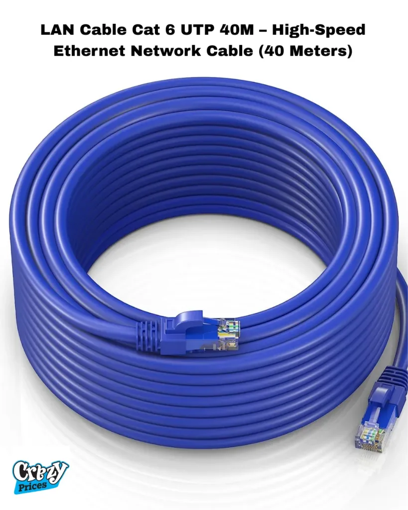 LAN- Cable- Cat -6 -UTP -40-M