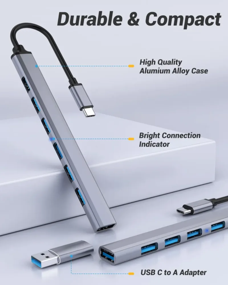 7-Port -USB