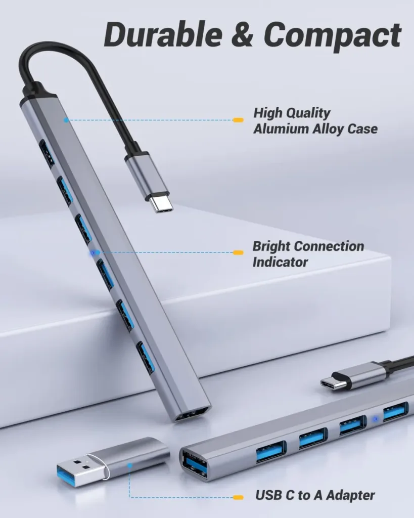 7-Port -USB