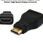 HDMI- to- Mini HDMI Connector -Adapter | Gold-Plated | High-Speed- Display -Converter