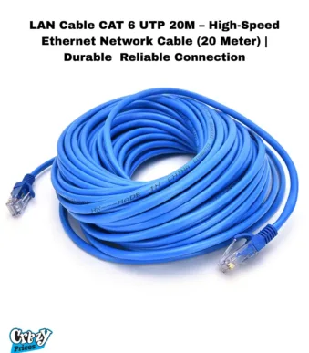 LAN- Cable- CAT- 6- UTP 20-M