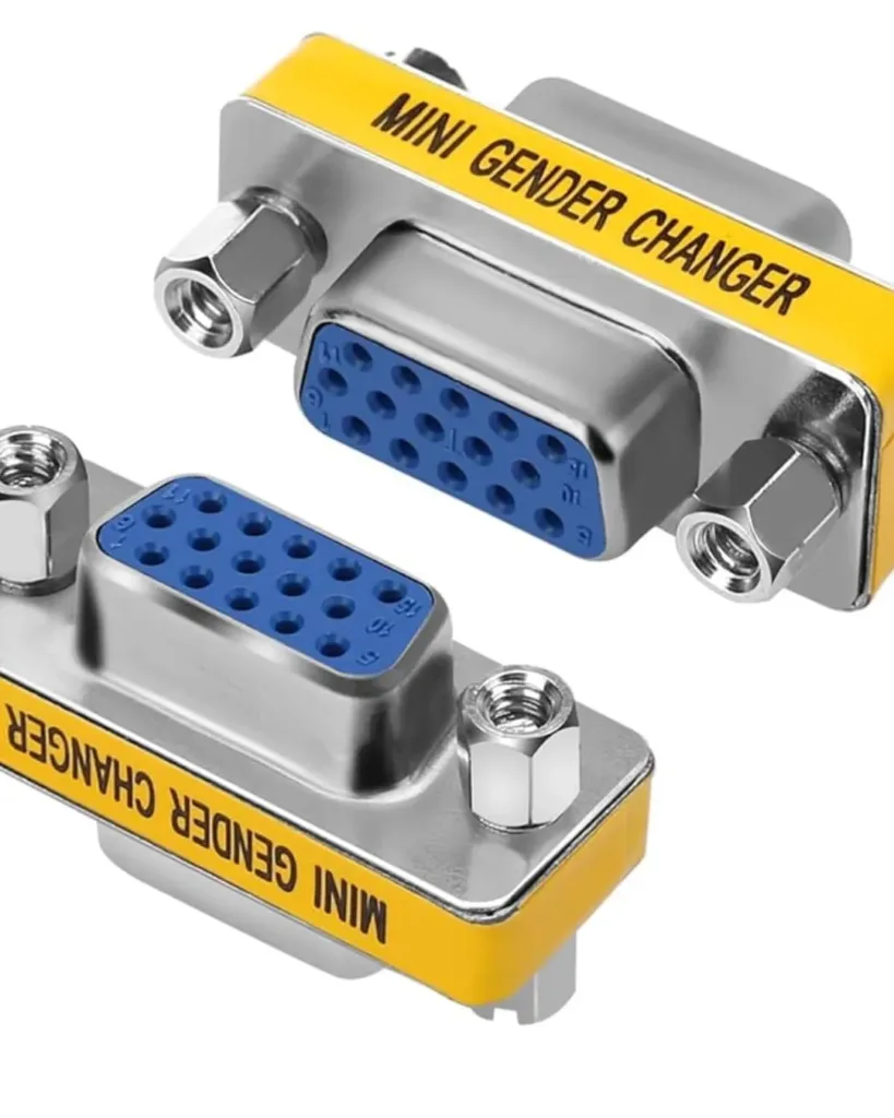 VGA - female- to- female joinder- 15- pin