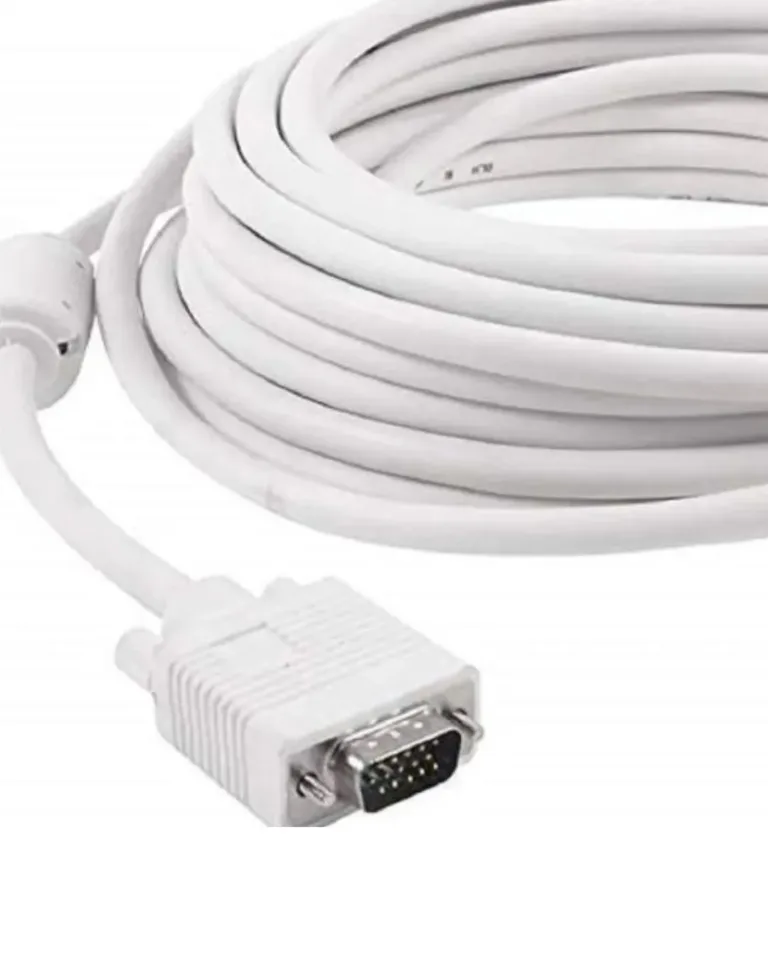 VGA- Cable -Male-- to Male -OD- 8MM 10m – High-Quality 15-Pin Display- Cable- for- PC, Monitor -& Projector-