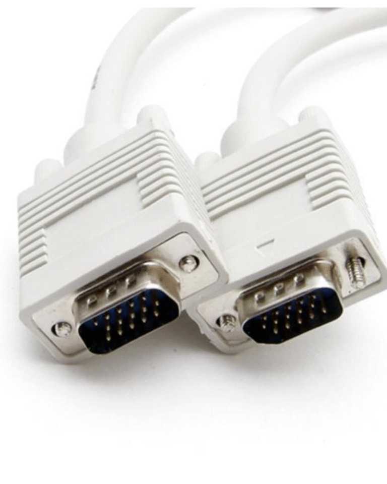VGA- Cable- Male- to Male- OD 8mm (1.5M) – High-Quality 15 Pin Computer Display Cable