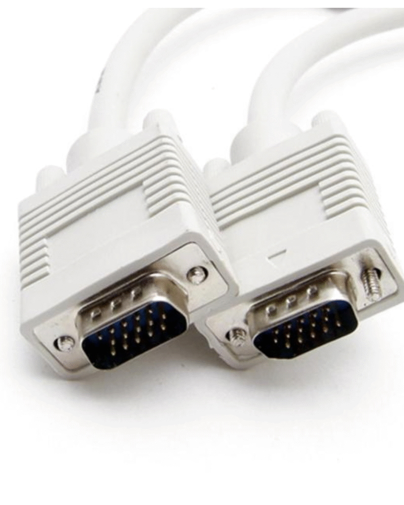 VGA- Cable- Male- to Male- OD 8mm (1.5M) – High-Quality 15 Pin Computer Display Cable