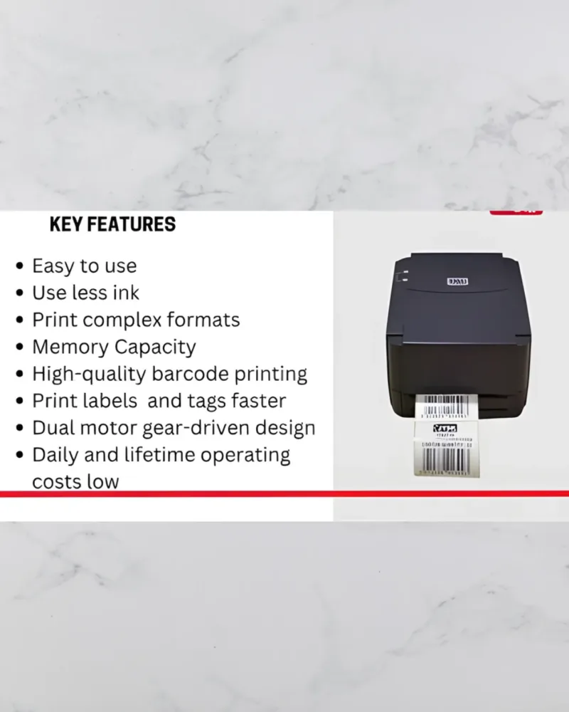 TSC- TTP- 244- PRO -DUAL -FUNCTIONAL -THERMAL- AND- THERMAL- TRANSFER -BARCODE- LABEL- -PRINTER-